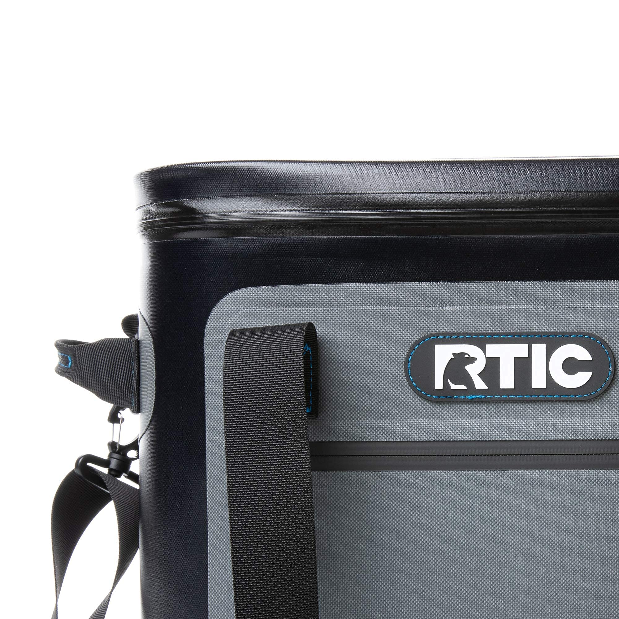 RTIC Soft Cooler 30, Blue/Grey, Insulated Bag, Leak Proof Zipper Buy