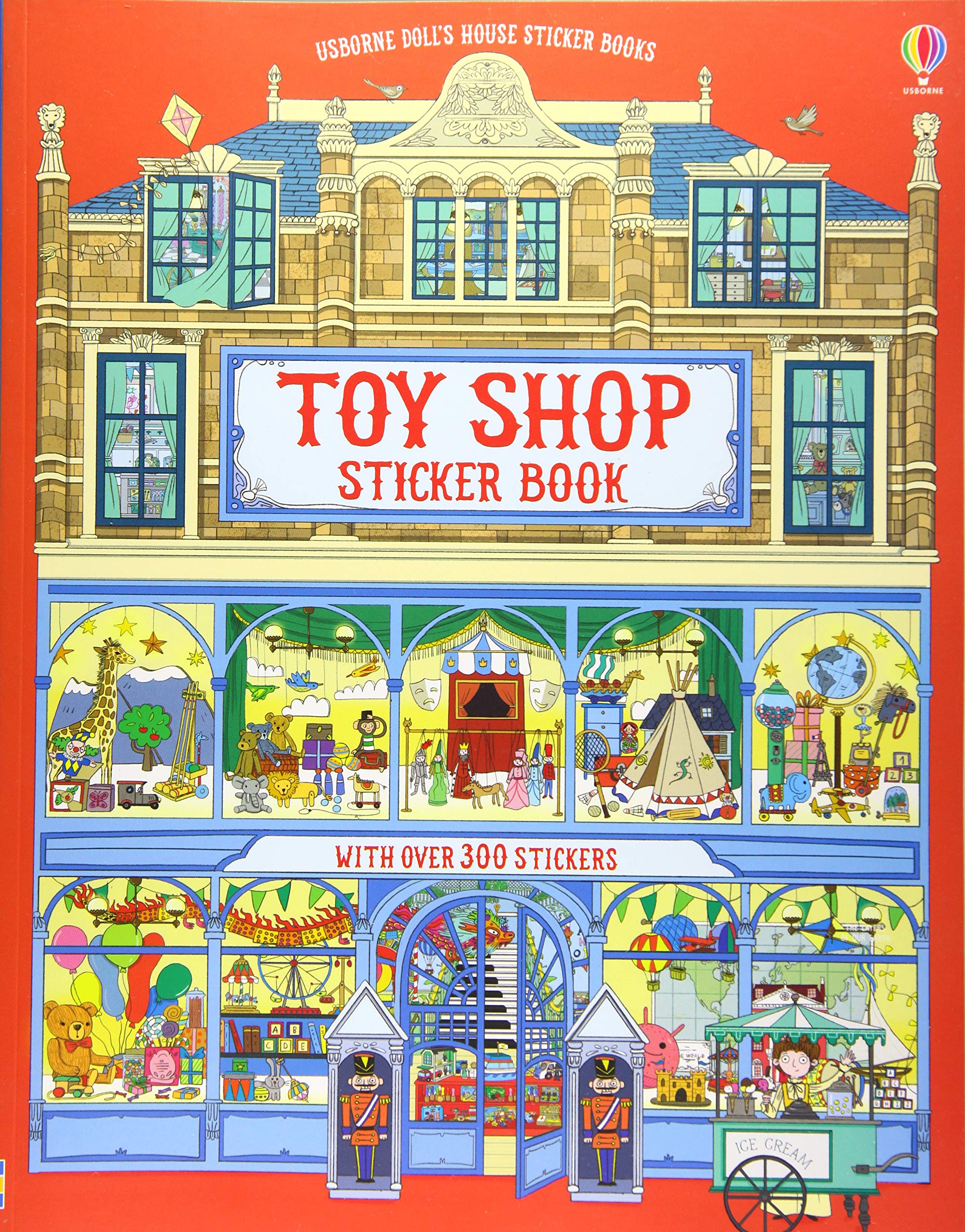 Usborne GB Doll's House Sticker Books Toy Shop Sticker Book