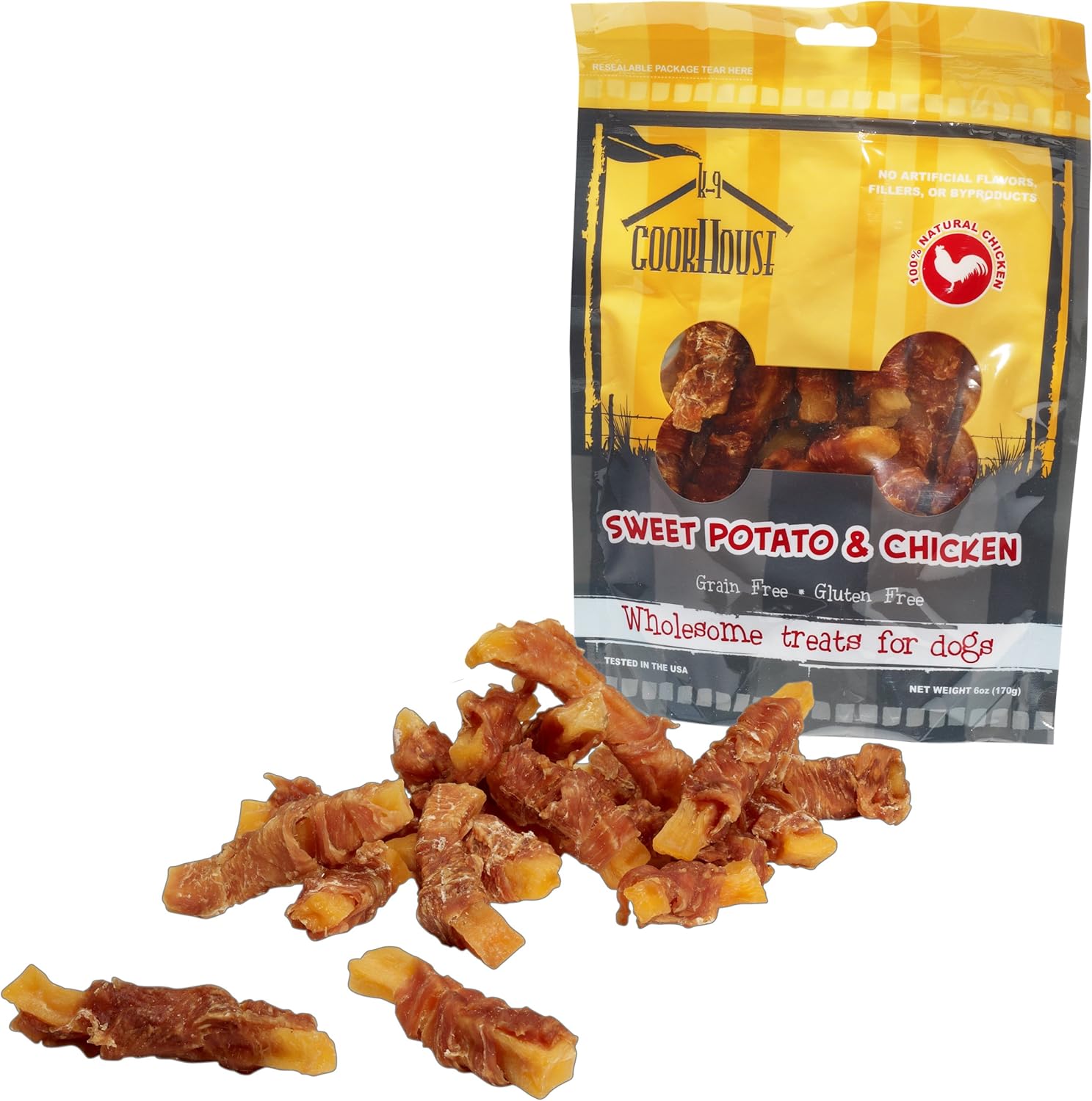 Priority Pet Products K9 Cookhouse Sweet Potato Chicken