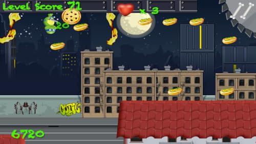 Ninja Little Turtles vs City Mutant Zombies Rooftop Gravity Run Full