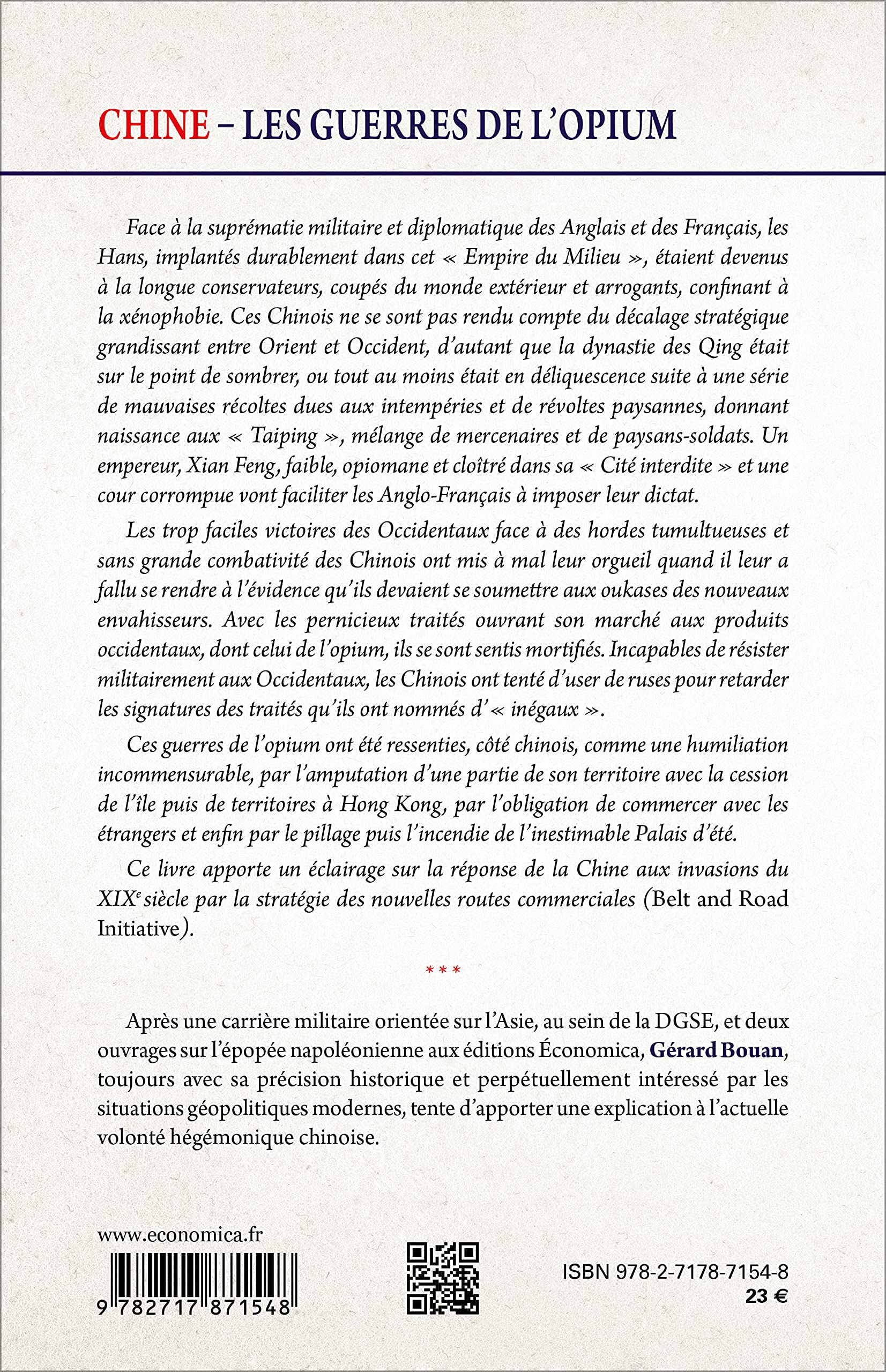 Chine - Les guerres de l'opium (Août 1839 - Août 1840, Octobre 1856 - Octobre 1860) - Armes & Armées