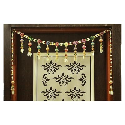 REPTUM DECOR Plastic Door Hanging (37 inch, Multicolour)