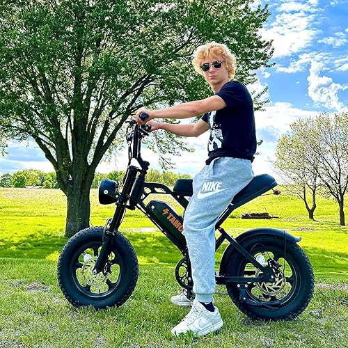 Miniatura 9 de Bicicleta eléctrica T16 para adolescentes y niños, motor de 1000 W, batería extraíble de 48 V 15.6 Ah, bicicleta eléctrica todoterreno de 30 MPH,