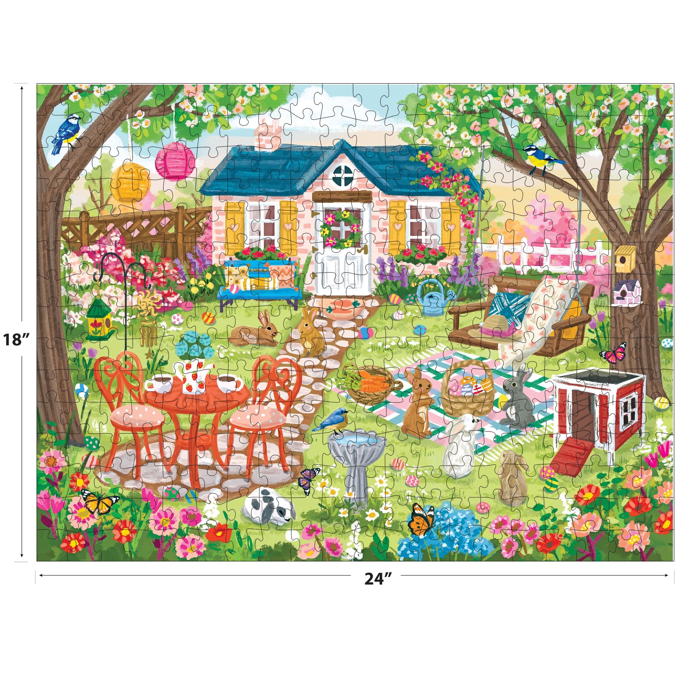 Amazon.com: RoseArt - Olivia Gibbs - Spring Garden 300 Piece