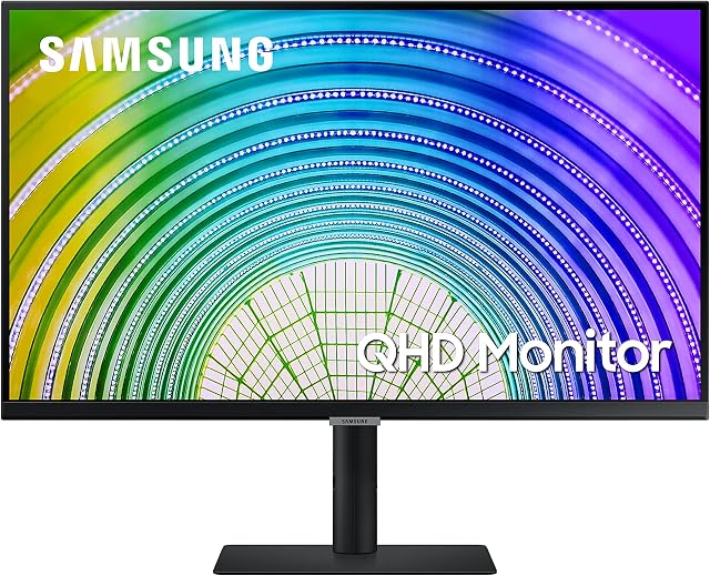 Samsung S24A600UCU - S60UA Series - LED monitor - 24" - 2560 x 1440 WQHD @ 75 Hz - IPS - 300 cd/m² - 1000:1 - HDR10-5 ms - HDMI, DisplayPort, USB-C - black