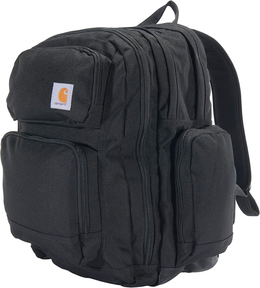 Amazon.com: Carhartt 35L Triple-Compartment Backpack, Durable Pack 