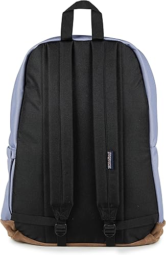 Vista 21 de JanSport Right Pack - Mochila para viajes, trabajo o portátil con parte inferior de piel de gamuza y bolsillo para botella de agua, color rosa Rosa