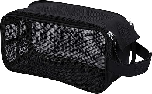 Miniatura 5 de Simplify Neceser de malla colgante  Organizador de viaje  Perfecto para dormitorio  Gimnasio  Regreso a la escuela  Champú  Accesorios de ducha