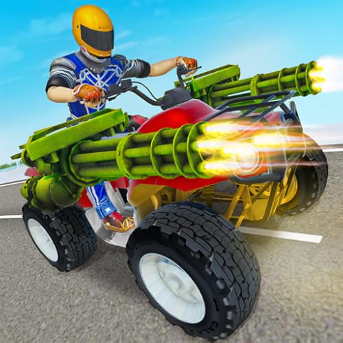 Uphill ATV Quad Bike Traffic Racing
