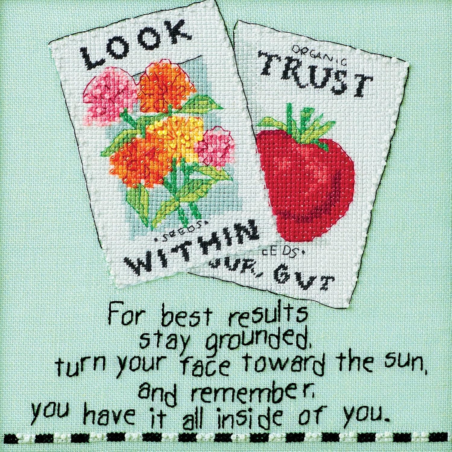 Mill Hill Look Within Beaded Counted Cross Stitch Kit Curly Girl 2023 CG302312