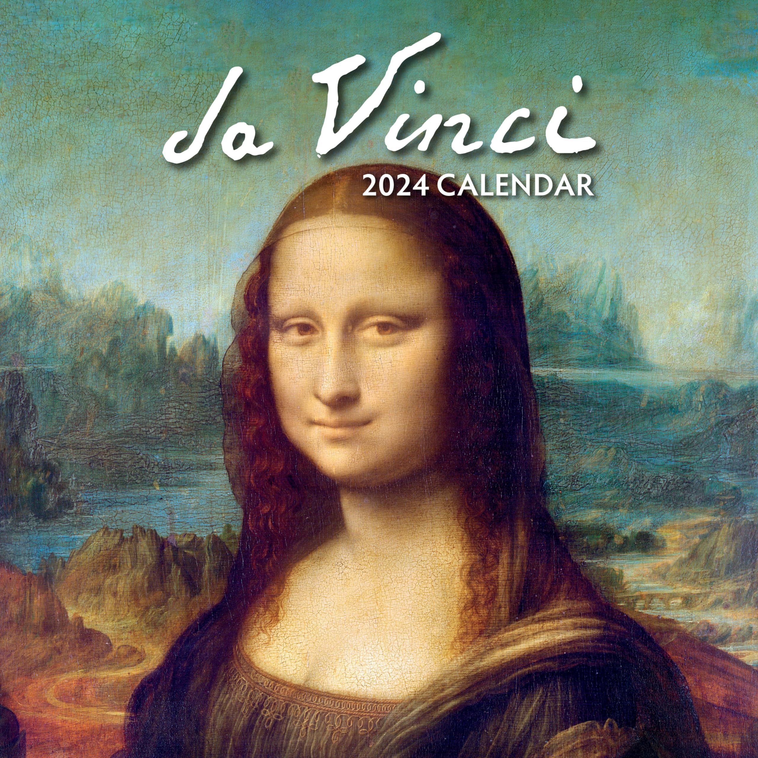 Amazon.com: 2024 Da Vinci Wall Calendar by Red Robin, 12 x 12 : Office  Products