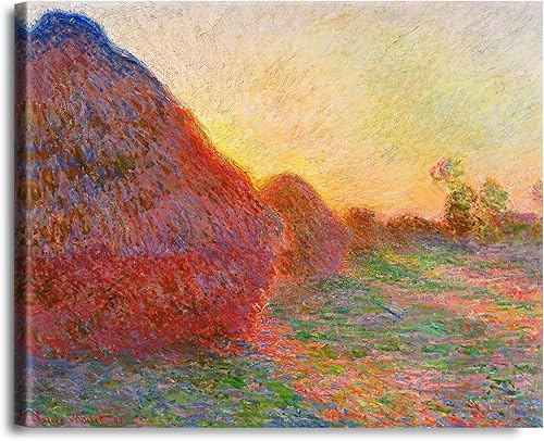 Miniatura 109 de A&T ARTWORK Antibes Seen from The Salis Gardens de Claude Monet Las Obras de Arte Clásico Mundial Reproducciones, Impresiones de Arte en Lienzo