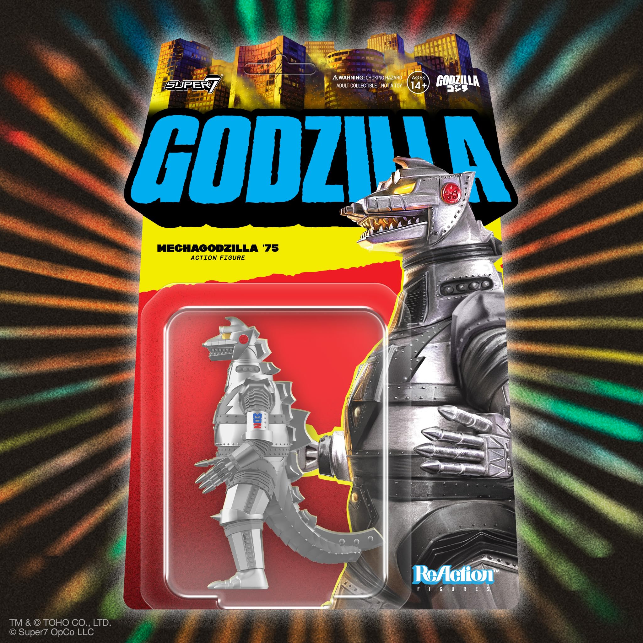 Amazon.co.jp: Super7 トーホー メカゴジラ '75 リアクション