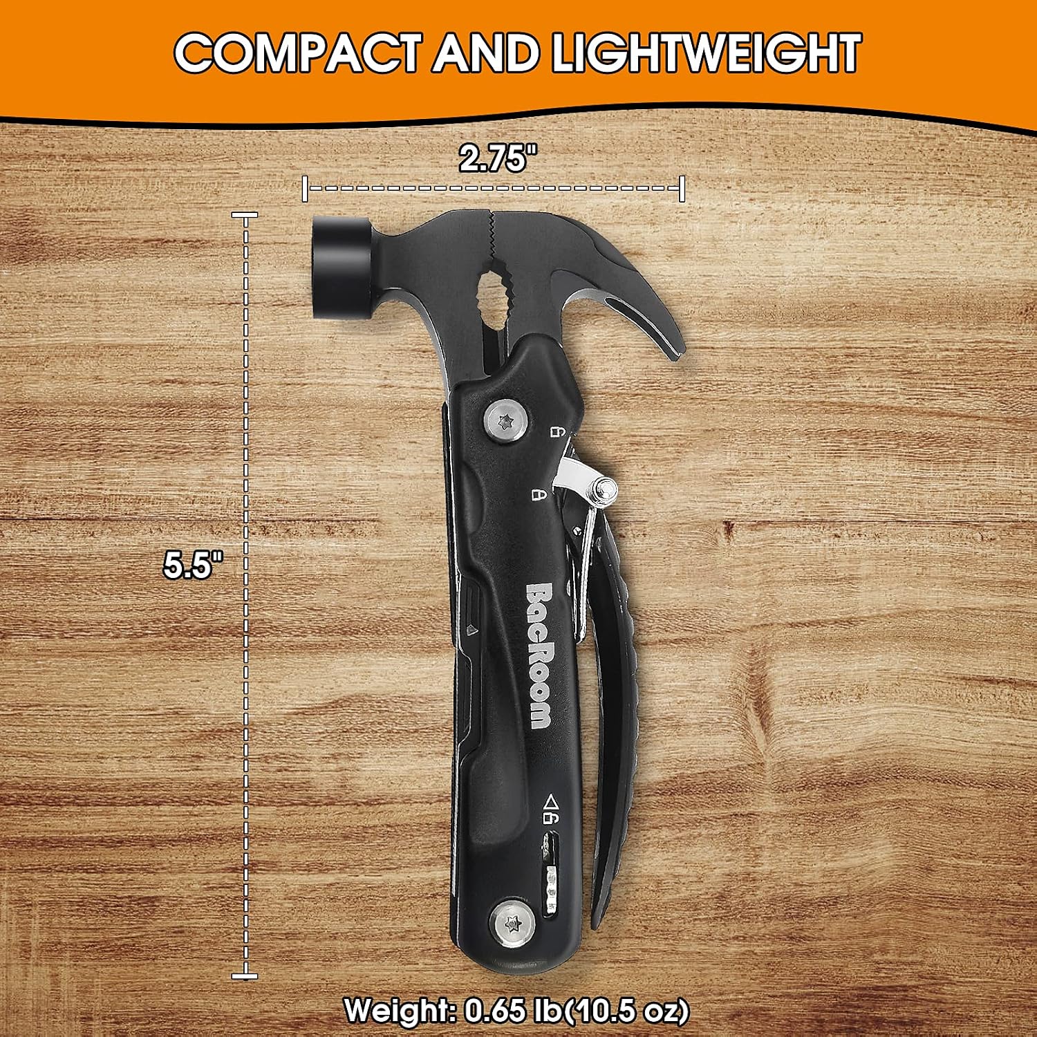 Gifts for Men Dad, 12 in 1 Multitool Camping Gear Accessories, Survival Gear and Equipment Multi Tools, Cool Gadgets for Men, Valentines Day Birthday Gifts for Boyfriend Husband Him