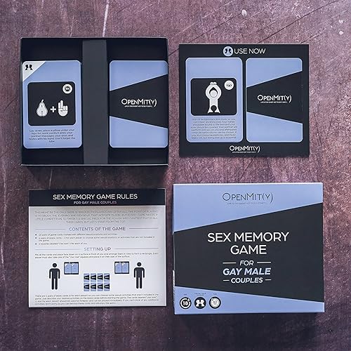 Miniatura 2 de OpenMity Juego gay para parejas masculinas - Cosas románticas gay - Regalos únicos para él y para su pareja gay y regalos para hombres gay