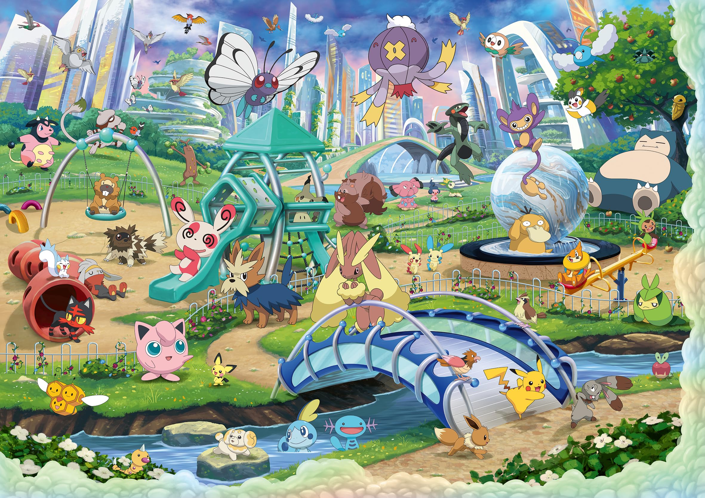 Ravensburger Erwachsenenpuzzle 40000 Teile - Pokémon - Celebration Journey