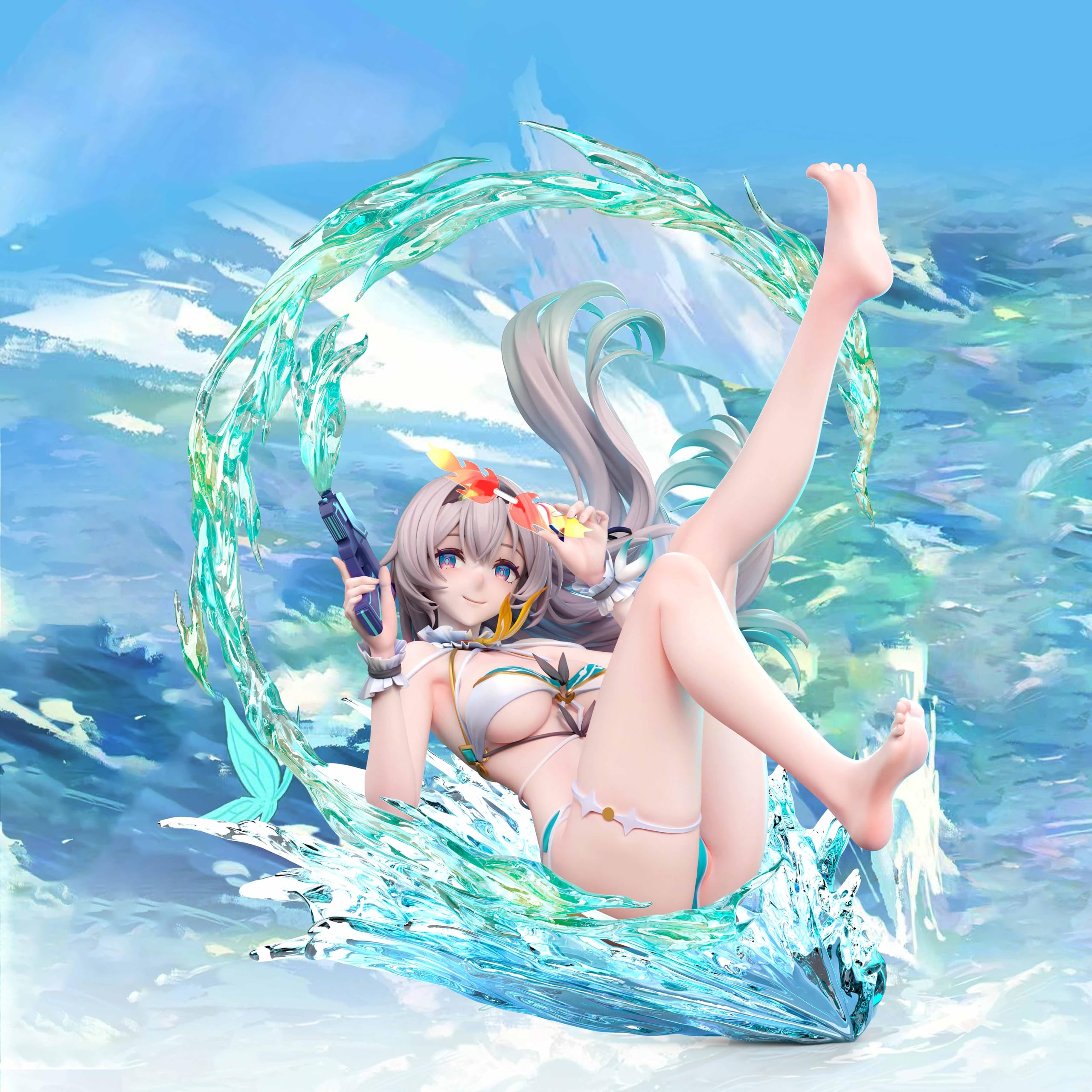 Amazon.co.jp: ホタル フィギュア 水着Ver. 1/6スケール 塗装済み完成