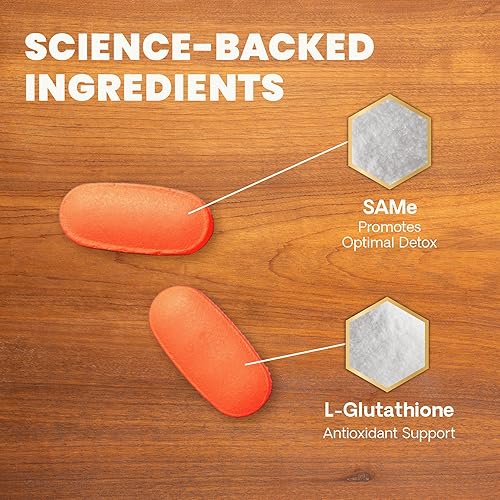 Miniatura 4 de VetriScience SAMe - Tabletas para la salud del hígado, 225 mg de S-adenosil-metionina, suplemento de salud hepática y desintoxicación para perros de