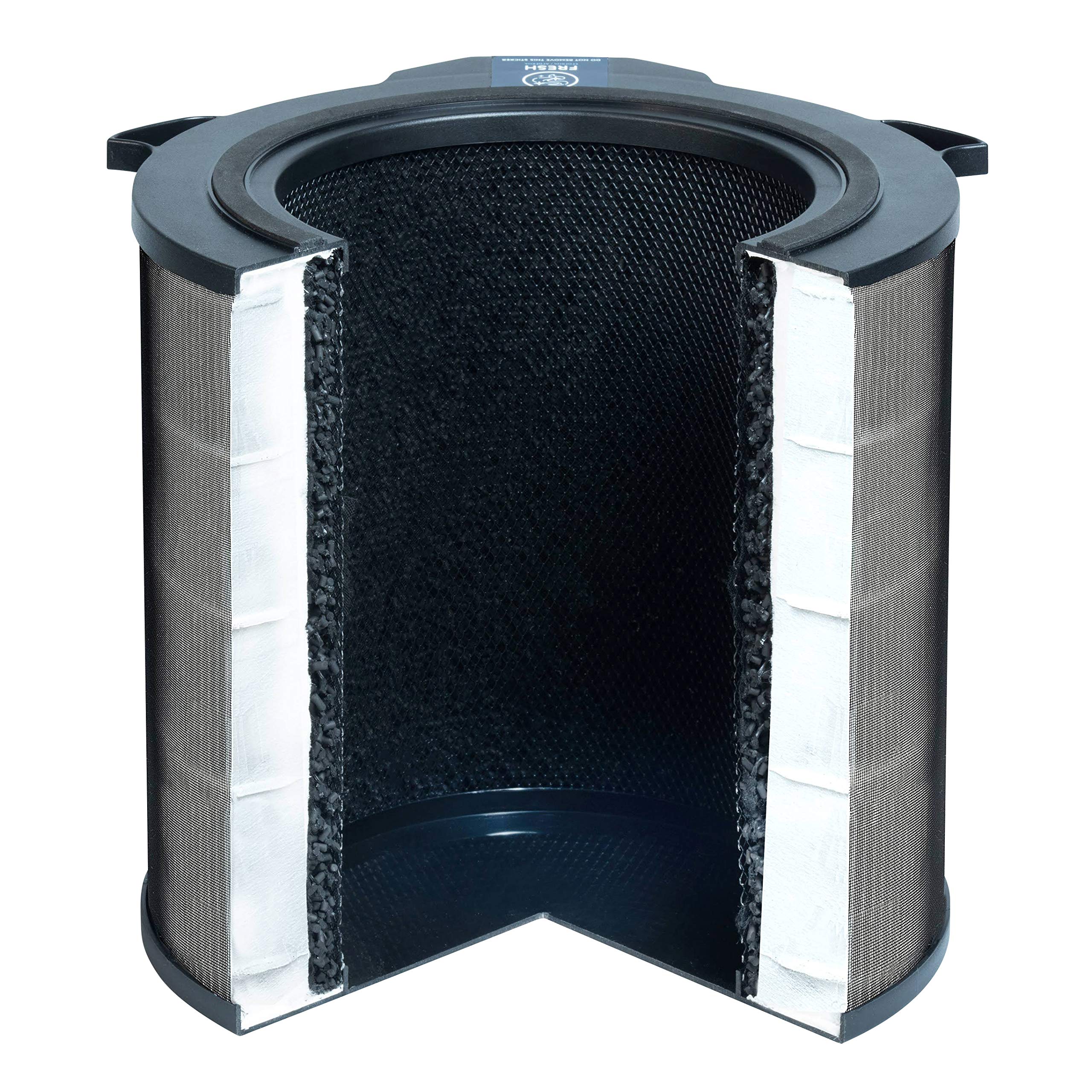 Electrolux EFDFRH4 Oczyszczacz Powietrza, Pure A9 FRESH360 Filtr Zapachów, Pasuje do Electrolux PA91-404DG/GY, wychwytuje 99,5% cząsteczek, Szary, 1 Sztuka