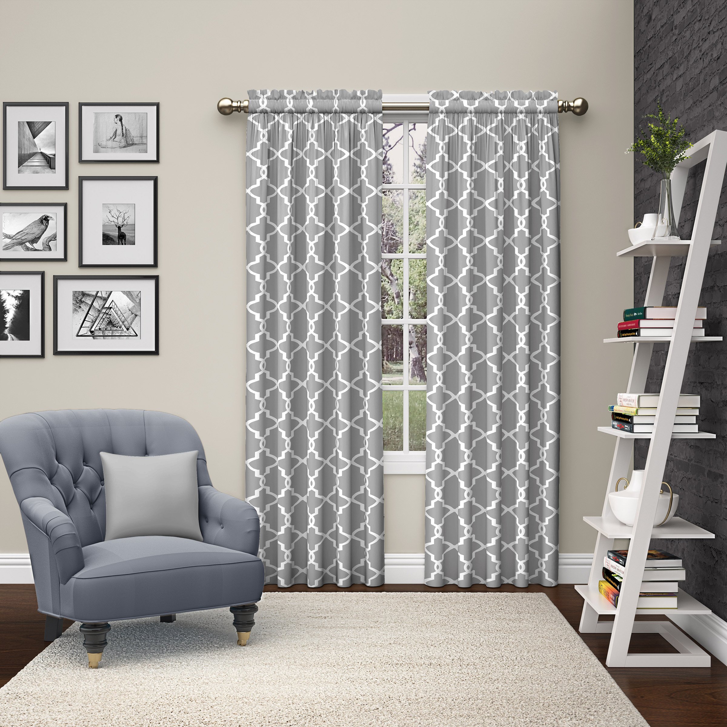 Trellis Pattern Drapes FREE PATTERNS