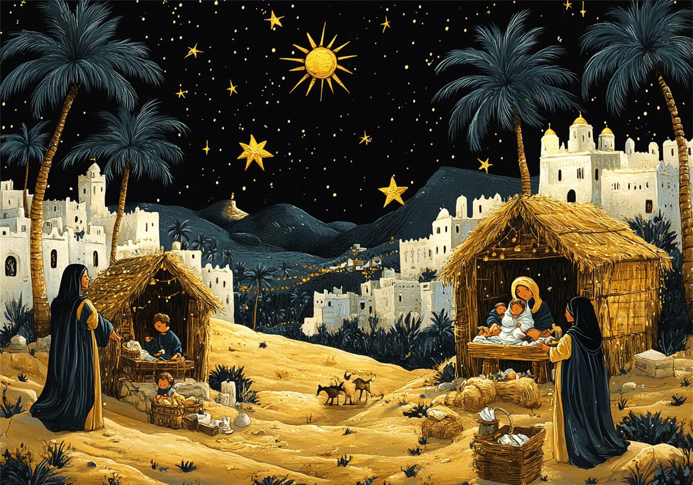 Puzzle gwiaździste niebo, 1500 elementów, klasyczne puzzle dla dorosłych, drzewo, wyrafinowane, trudne, edukacyjne zabawki dla dzieci, drewniane puzzle, odpowiednie dla wszystkich grup wiekowych P-896