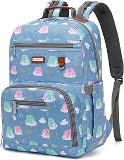Diaper Bag Backpack, Large Baby Nappy Bags with Portable Changing Pad for Boys and GirlsMultifunction Travel Baby Bag for Moms Dads, Shower Gifts Waterproof and Stylish
