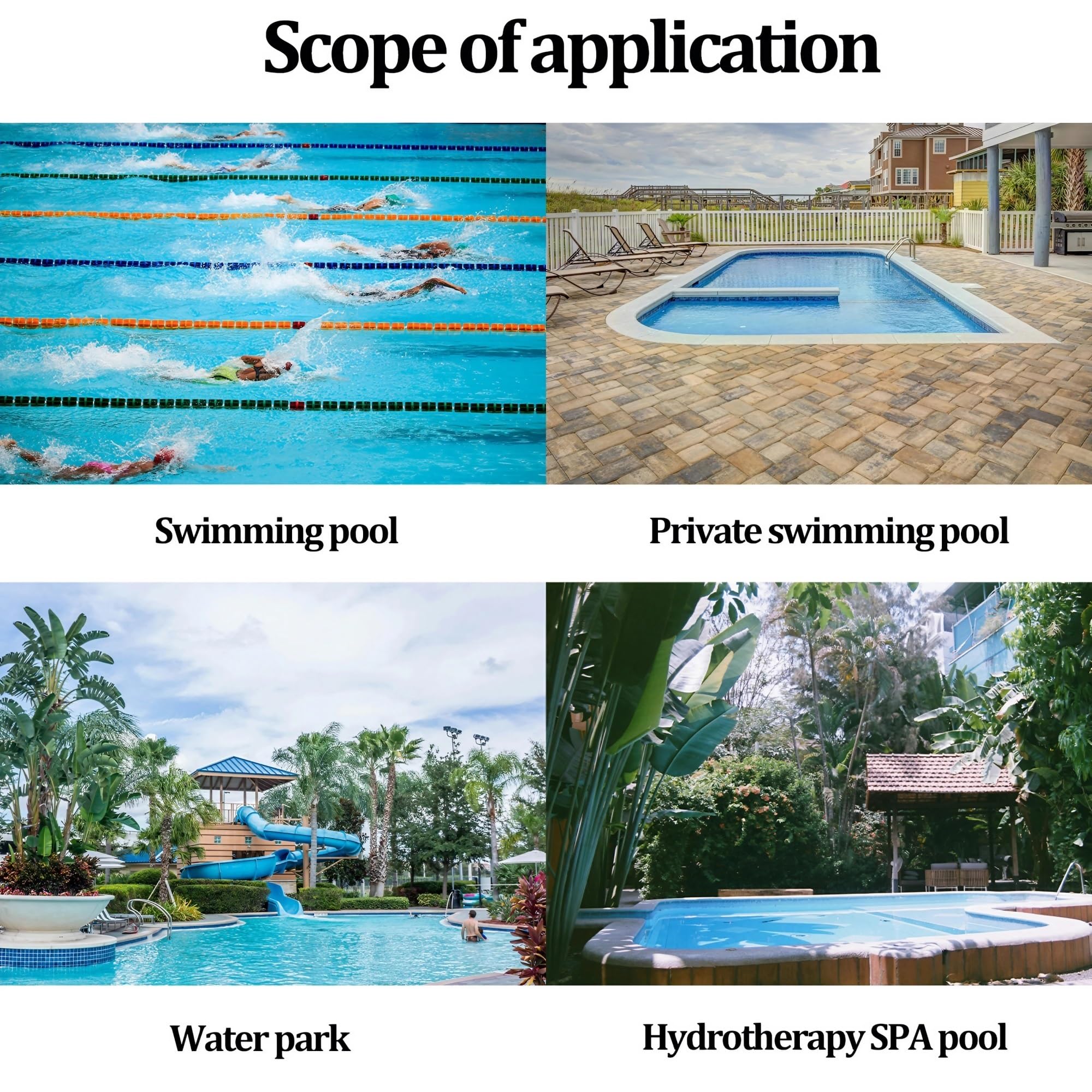 Pasamanos de piscina de acero inoxidable 304, protector antideslizante para escaleras de piscina sobre el suelo y enterradas, pasamanos de seguridad con accesorios para una fácil entrada y salida