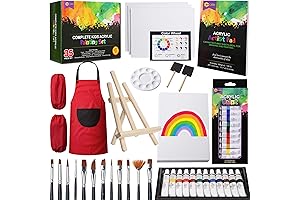Deluxe Acrylic Paint Kit for Aspiring Young Artists