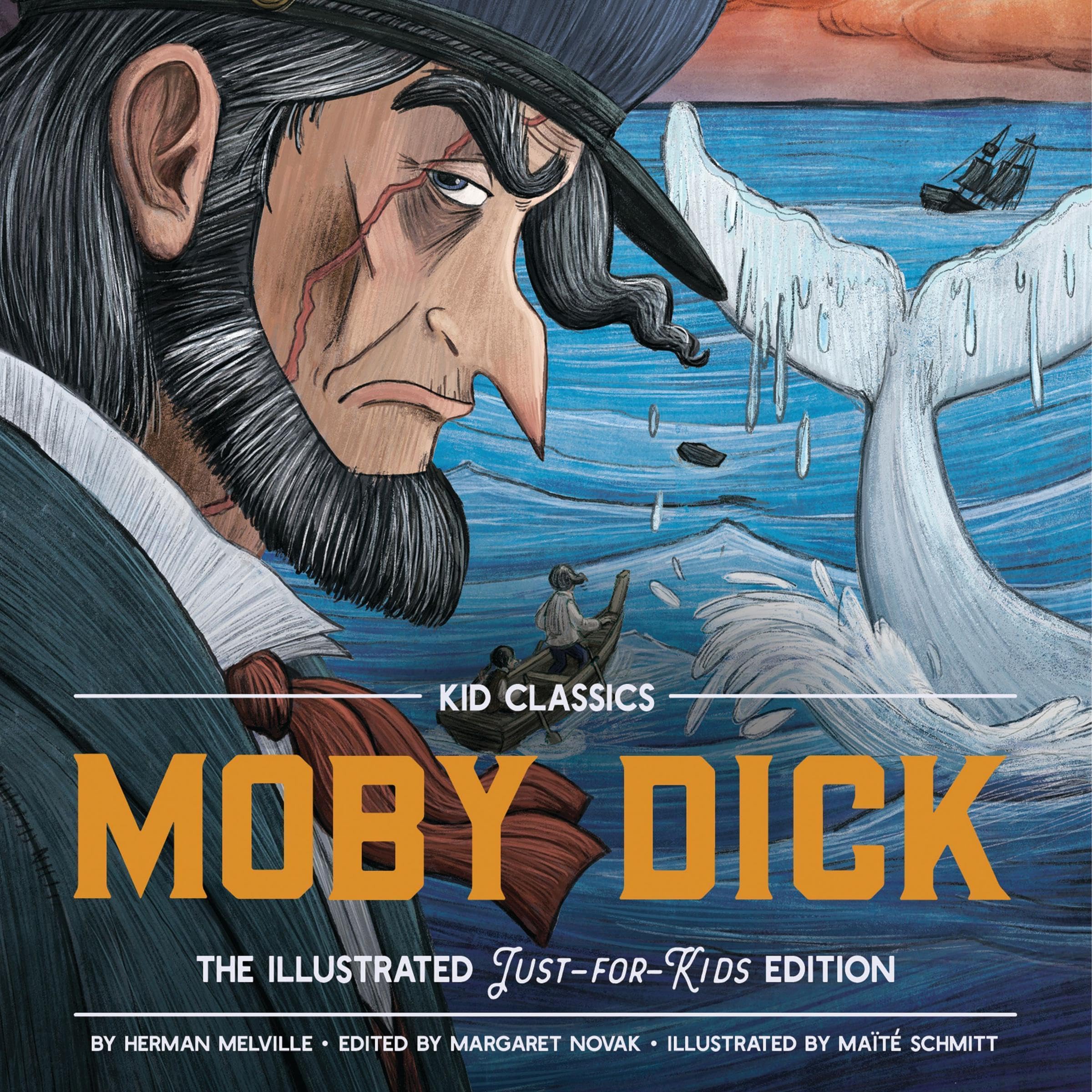Cover art for Moby Dick - Kid Classics