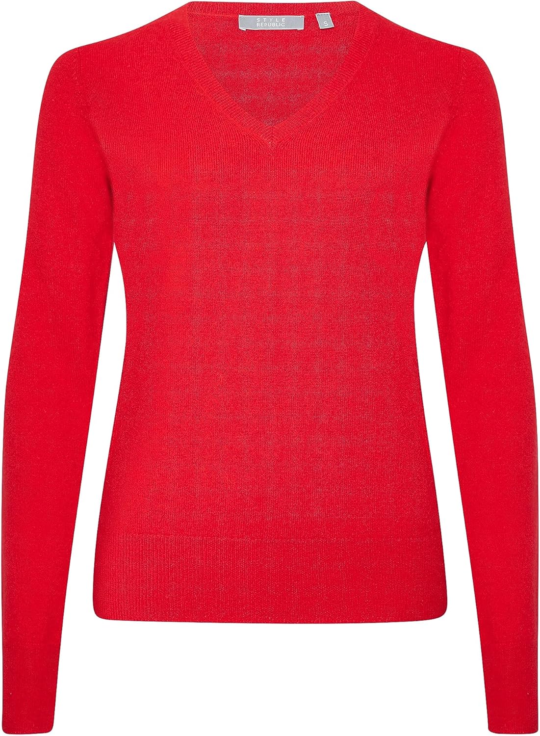 100% Pure Cashmere V-Neck Women's Sweater - Image 2