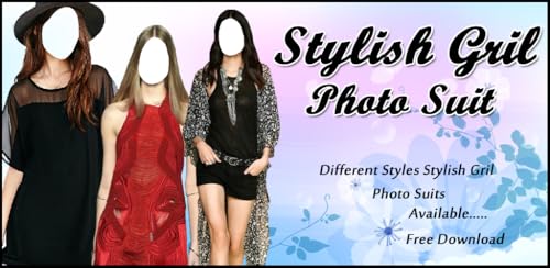 Stylish Gril Photo Suit Free