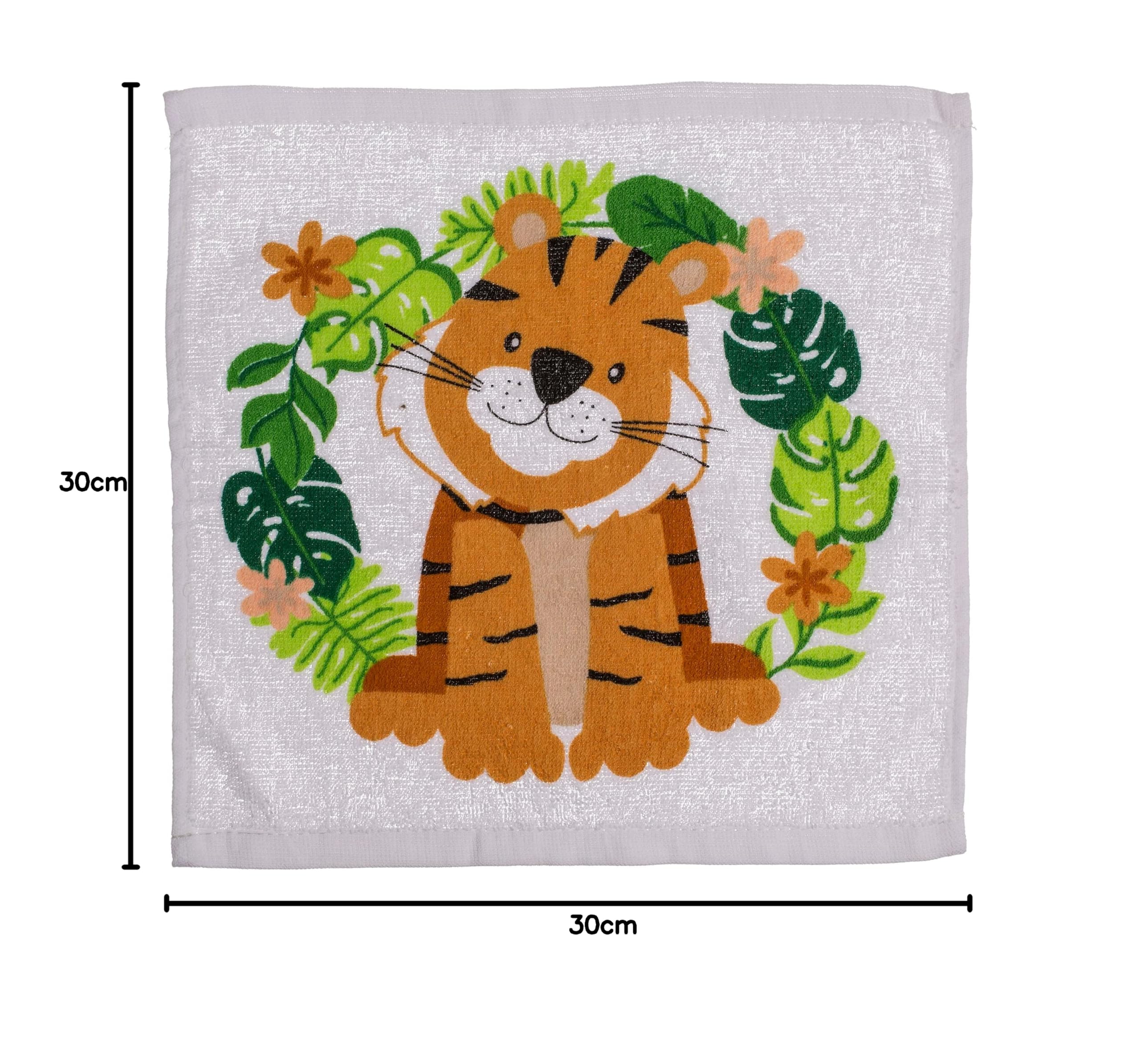 Set di Salviettine Magiche, Panno Magico, Asciugamano Magico, Borsa per Feste, Regalo per Bambini Tombola (Set di 6 Animali Safari)