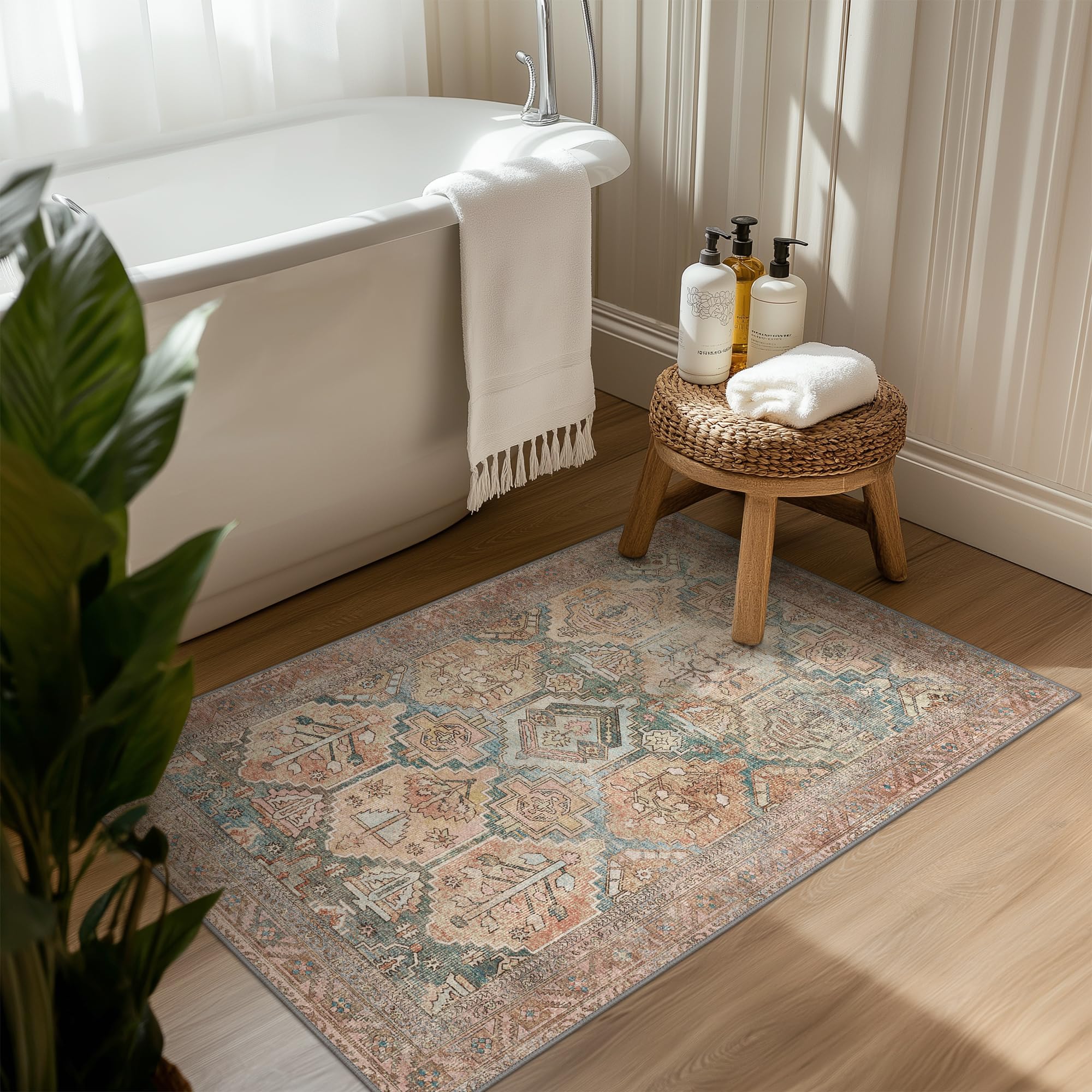 Amazon.com: 2x3 Entrance Rug Washable Small Rug for Entryway Door