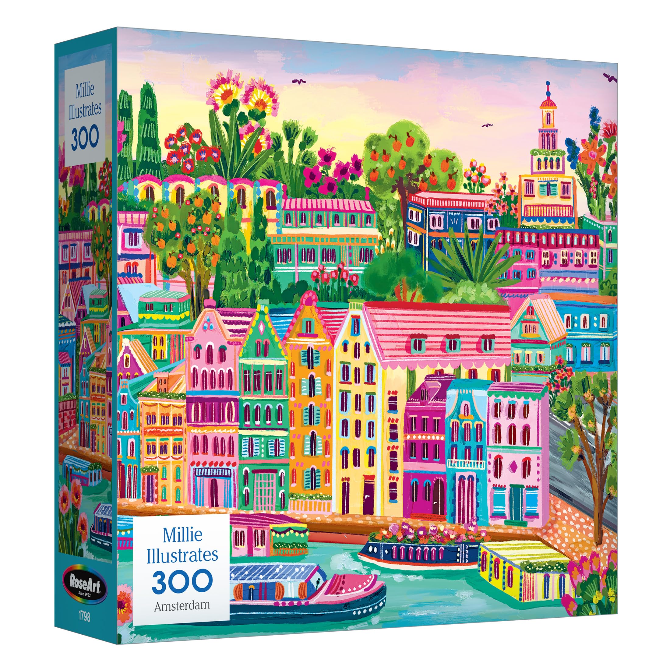 Amazon | RoseArt - Millie Illustrates - アムステルダム 300ピース