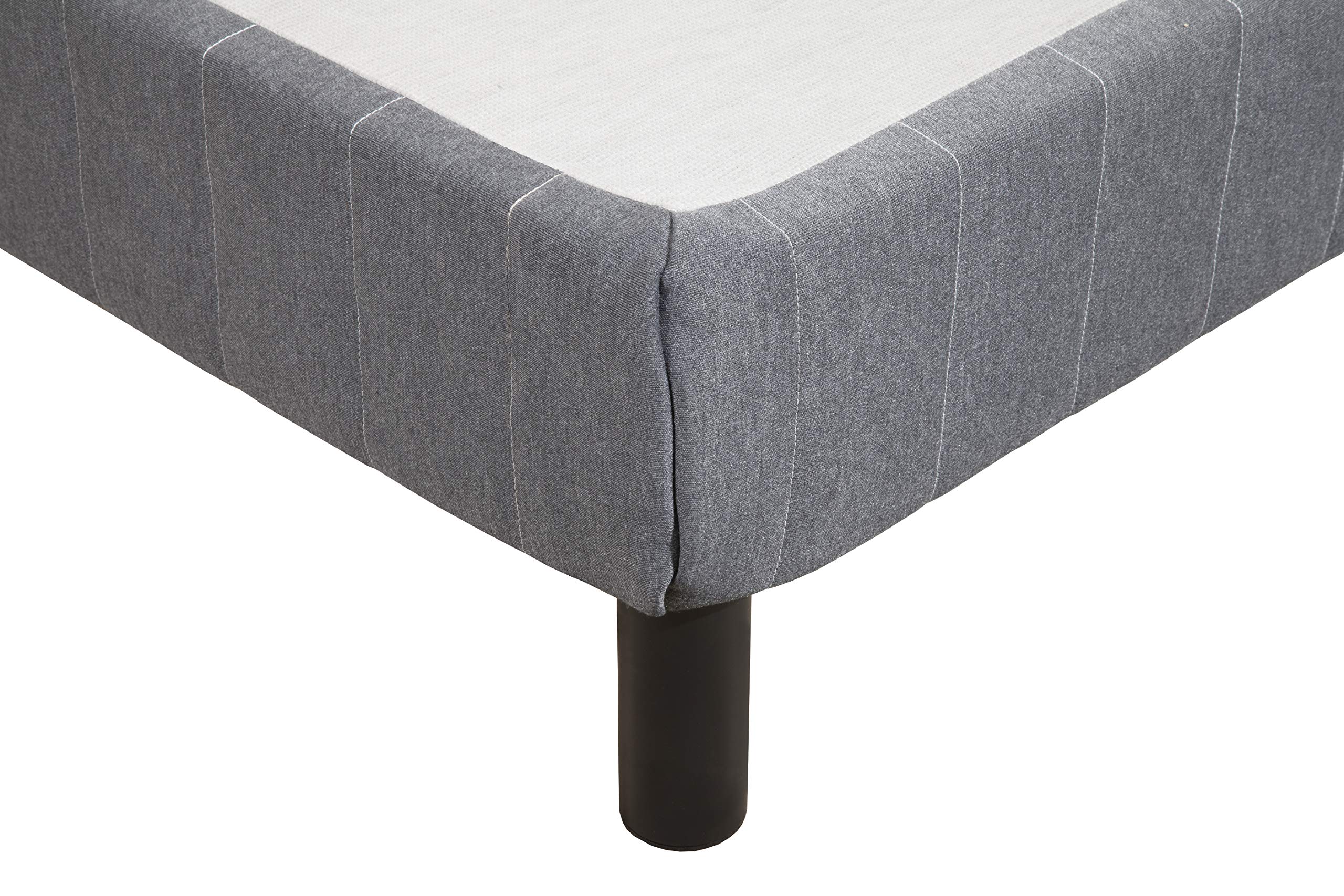 Hollywood Bed Frames Enforce Base Platform, Queen, Gray