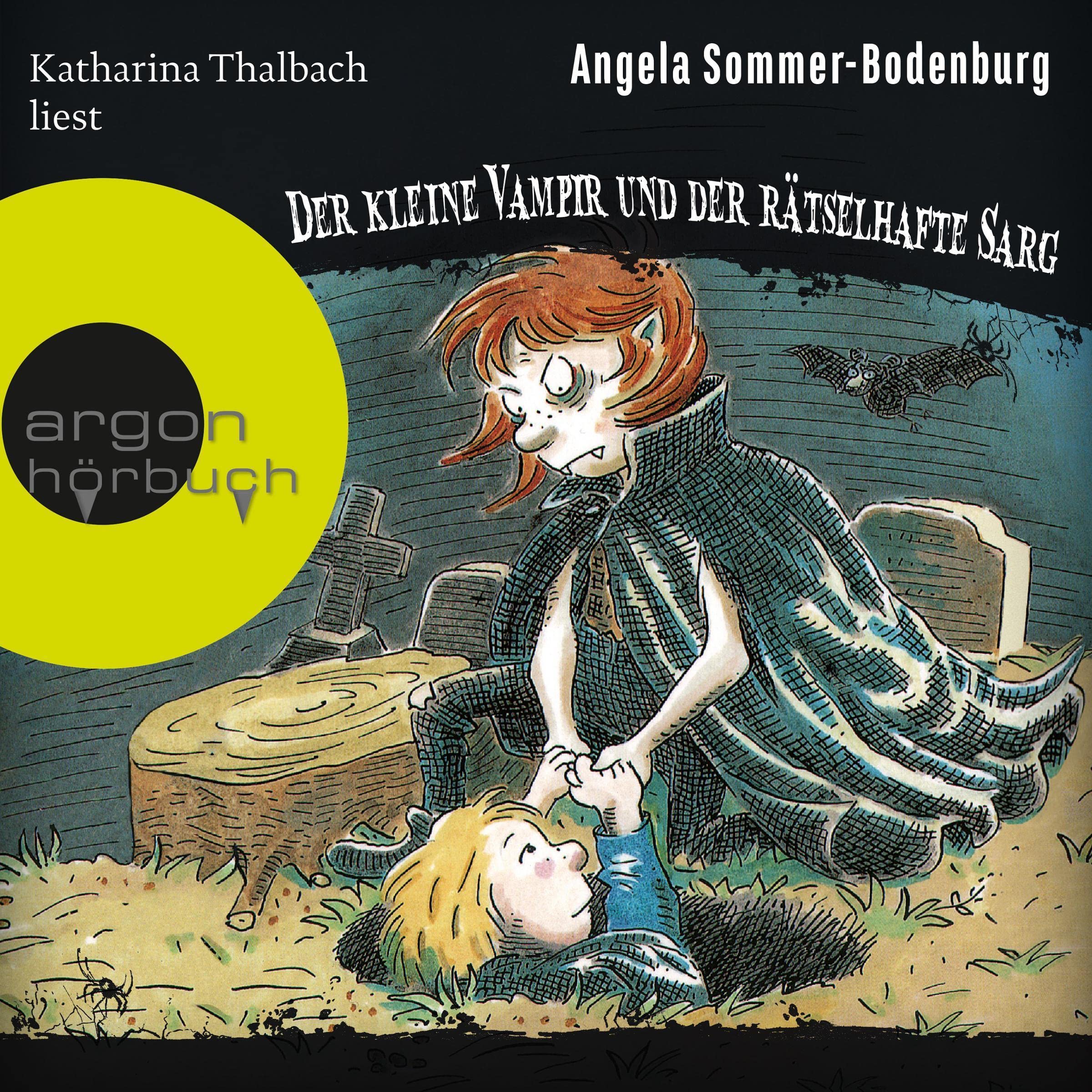 Cover art for Der kleine Vampir und der rätselhafte Sarg