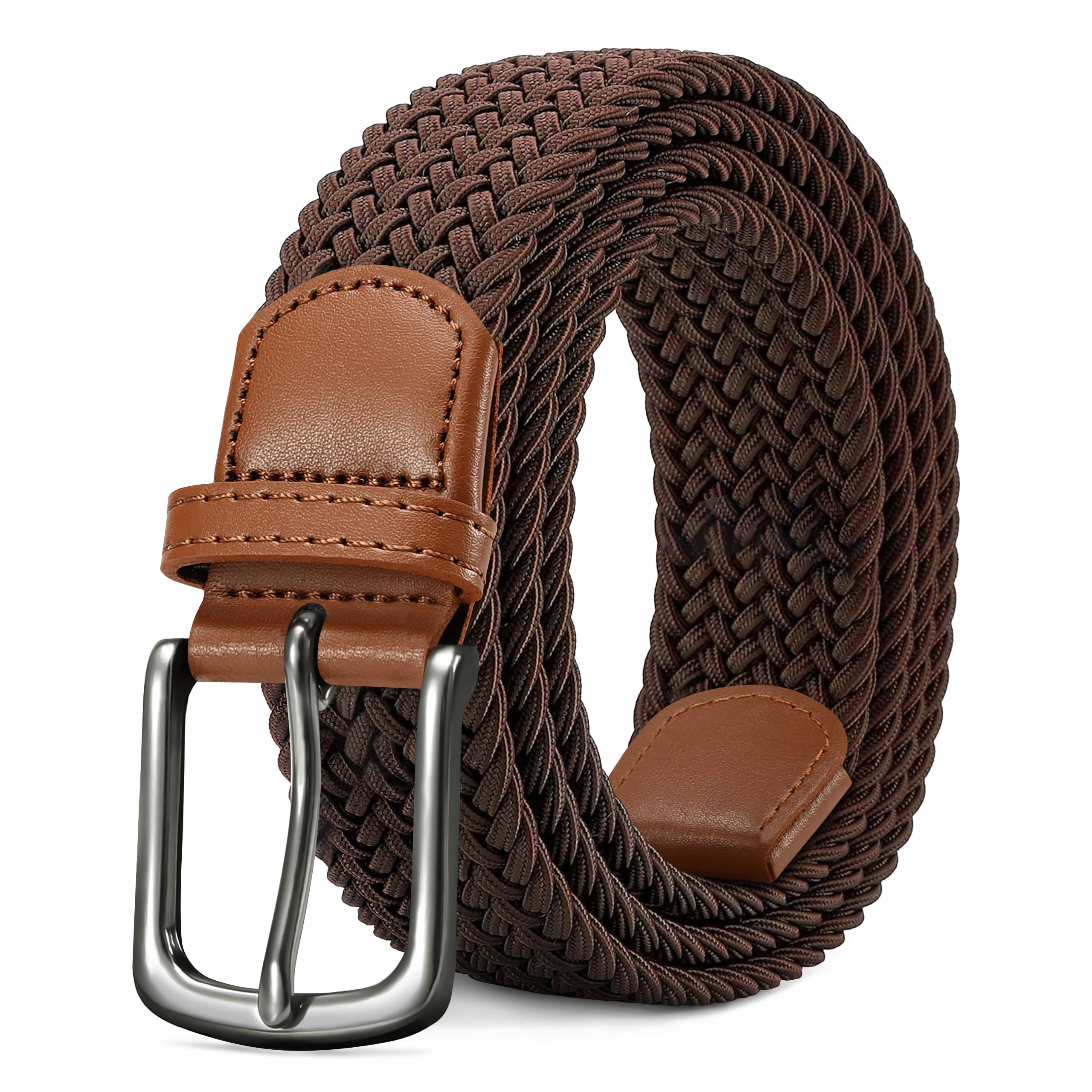LAKIDAY Cintura in Tessuto Cintura Elasticizzata Cintura intrecciata cintura intrecciata Elastica perUomo e Donna ampia lunghezza da 3,5 cm da 100 cm a 130 cm