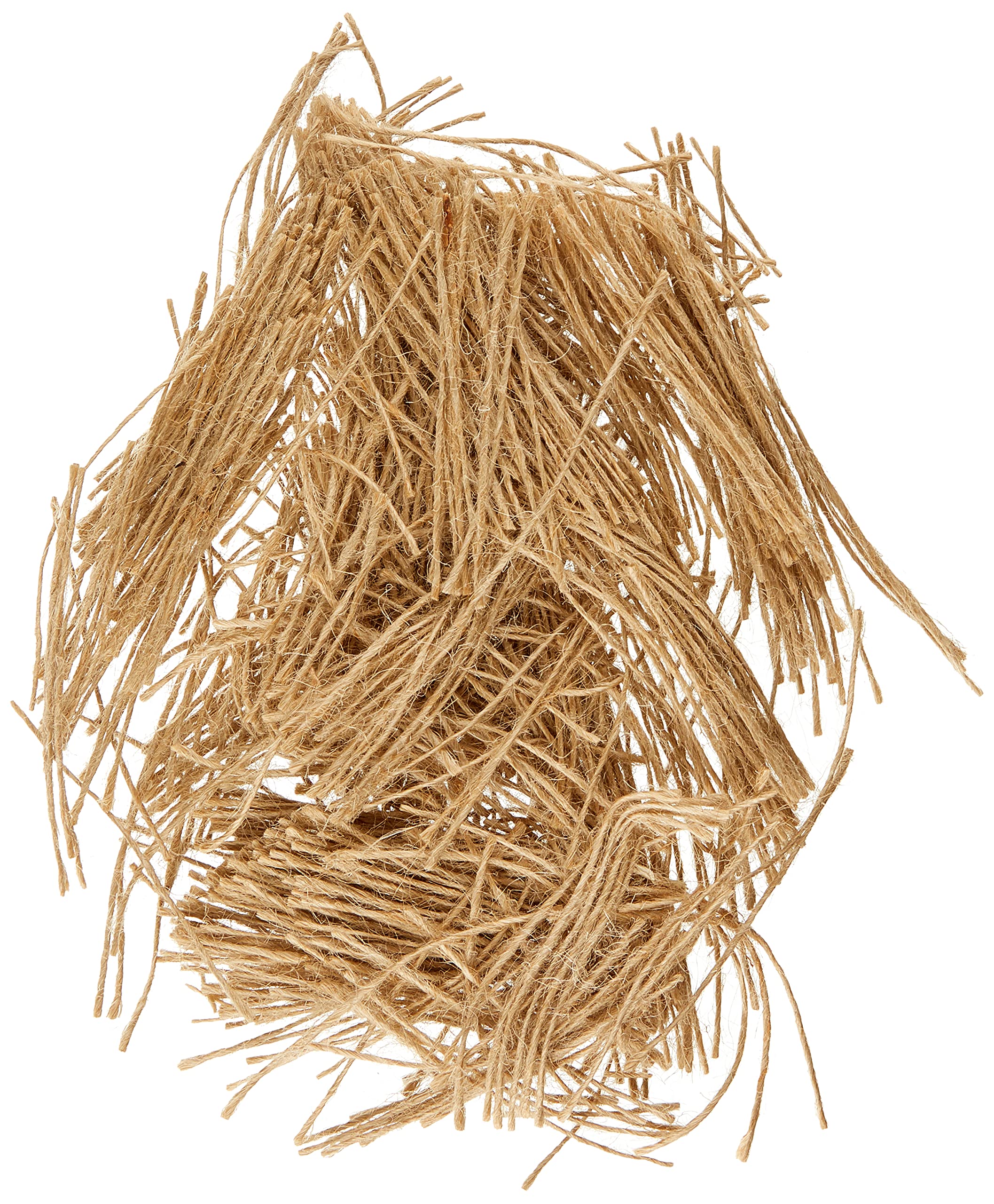 Arquivet Hilo de Yute para nidos de pájaros - Accesorios para nidos de Aves -Construir casa para pájaros - Accesorios para jaulas y pajareras - Nidos cómodos para pájaros - 20 g