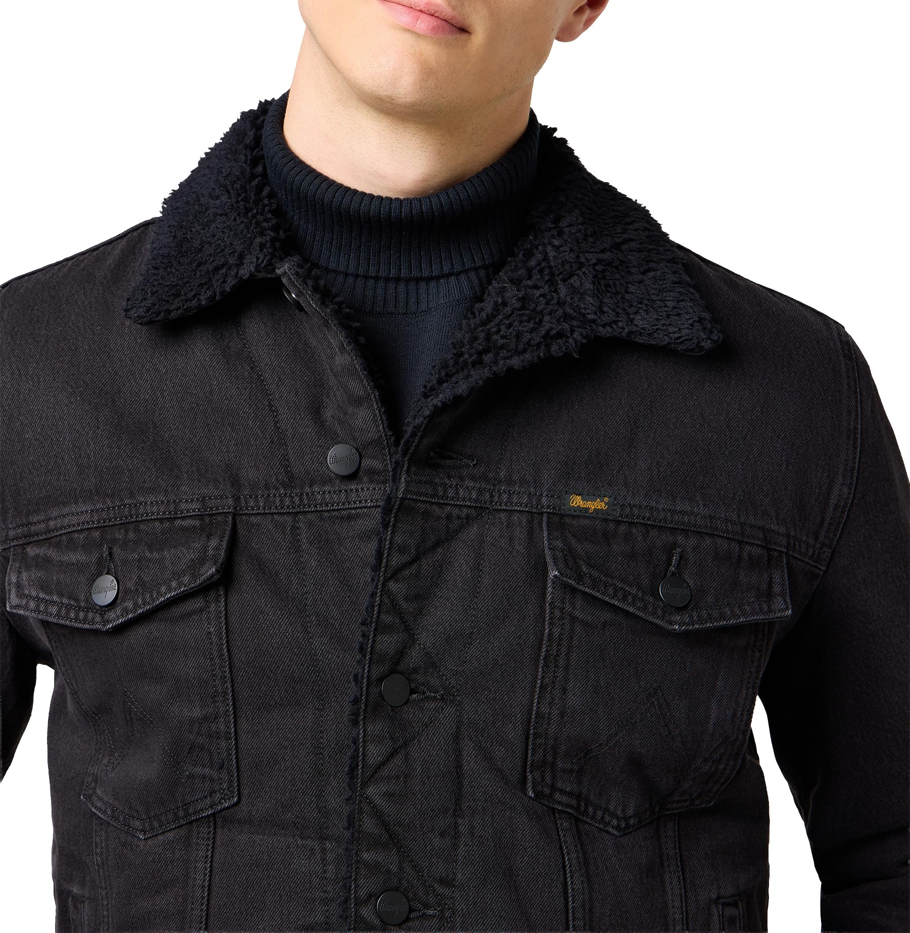 Wrangler Kurtka Mężczyźni Sherpa Classic Jacket