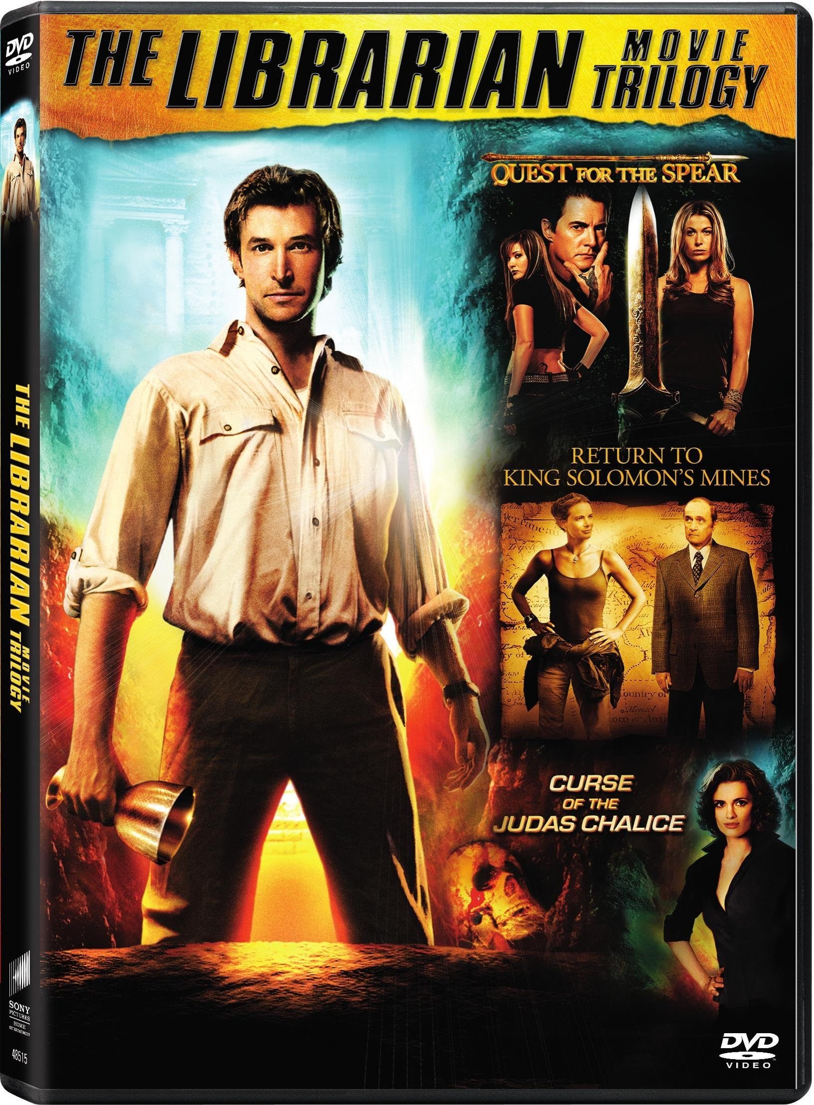 Librarian, The: Quest for the Spear / Librarian, The: Return to King Solomon's Mines - Vol / Librarian, The: The Curse of the Judas Chalice - Set