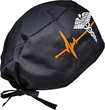 Scrub Cap Medical Doo Rag Hat for a Doctor Nurse Veterinarian Dentist Athlete