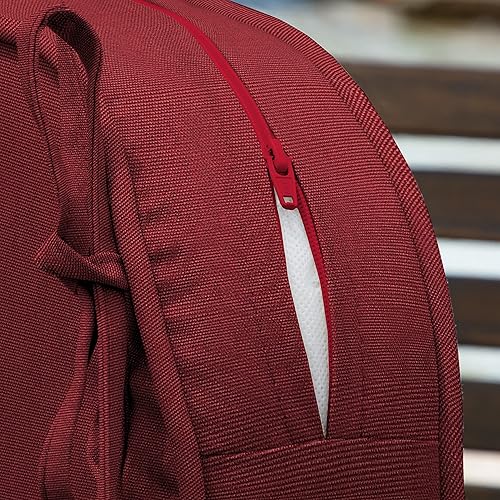 Vista 12 de Arden Selections ProFoam - Funda de cojín para asiento trasero redondeado, 19 x 20 pulgadas, rayas color negro ónix Cabaña Negro Ónix