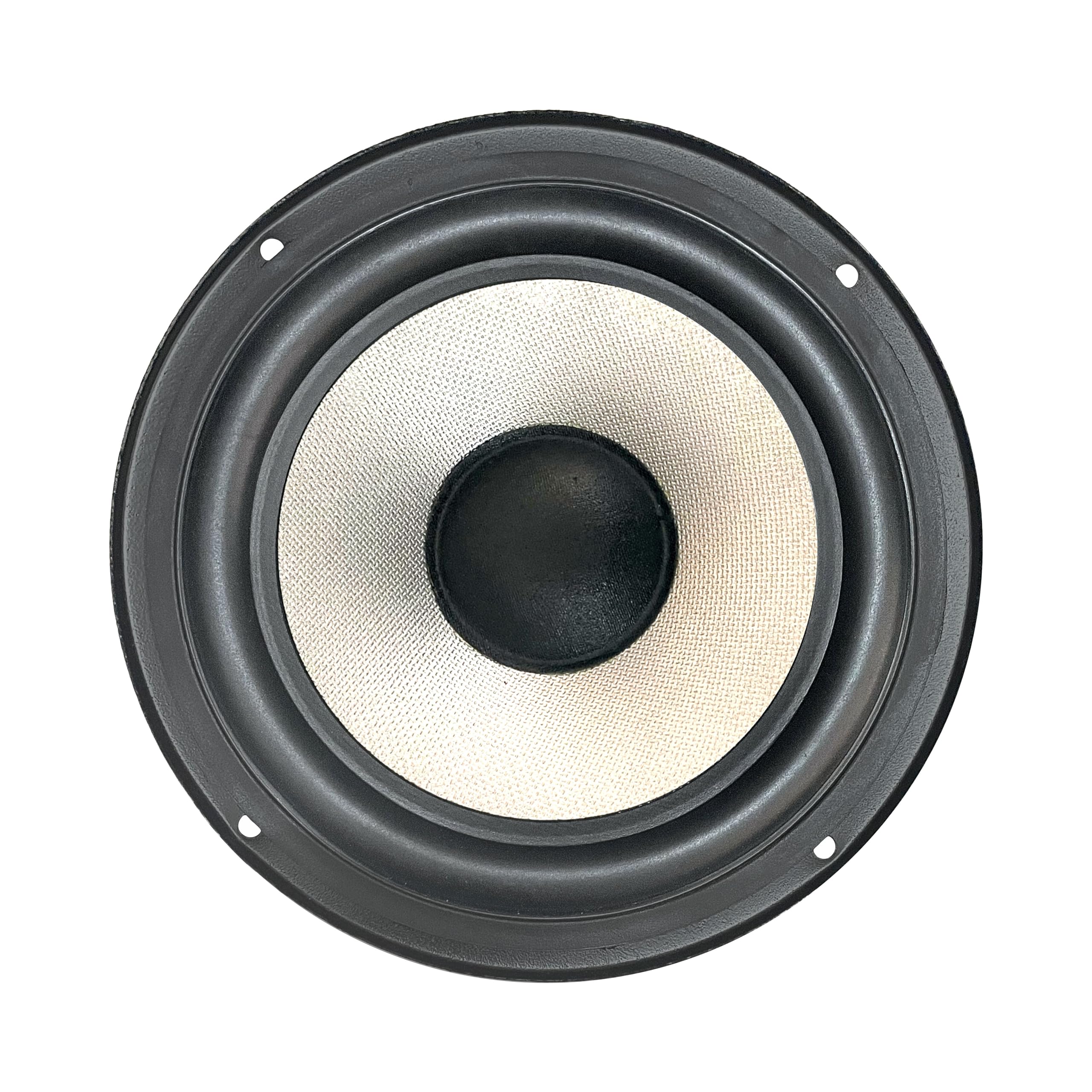 SW-601 6.5-inch Long Through 60W RMS / 4-ohms Subwoofer with 300W Peak Power for BassTube, Home Theater & DIY Projects Silver