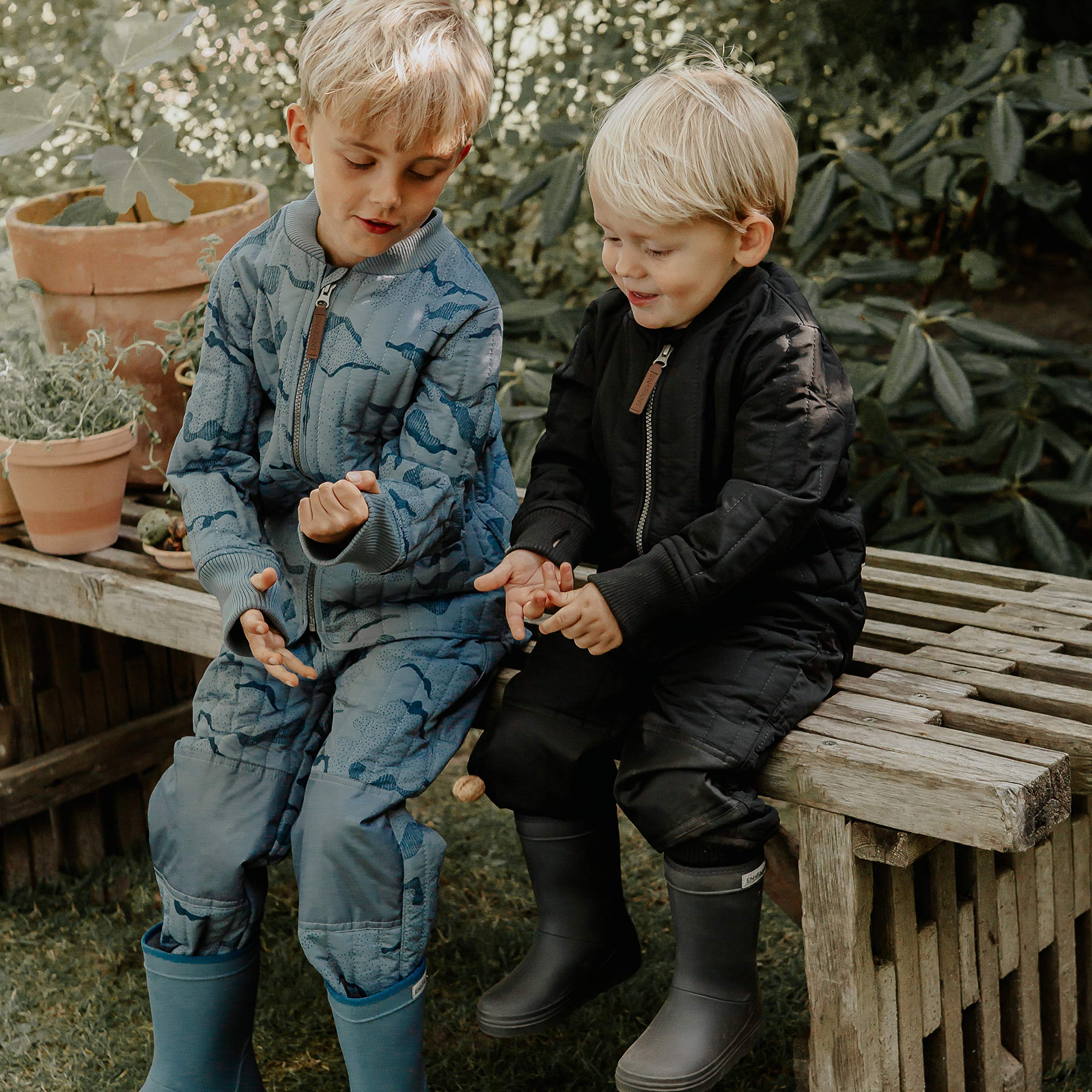 Enfant kalosze z podszewką uniseks 815062U 00