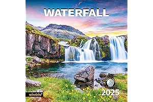 2024 Waterfall Wall Calendar
