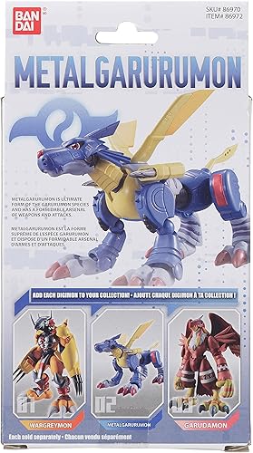 Miniatura 11 de Bandai Namco - Digmon - Garurumon, Shodo - Figura de acción de 3.5 pulgadas