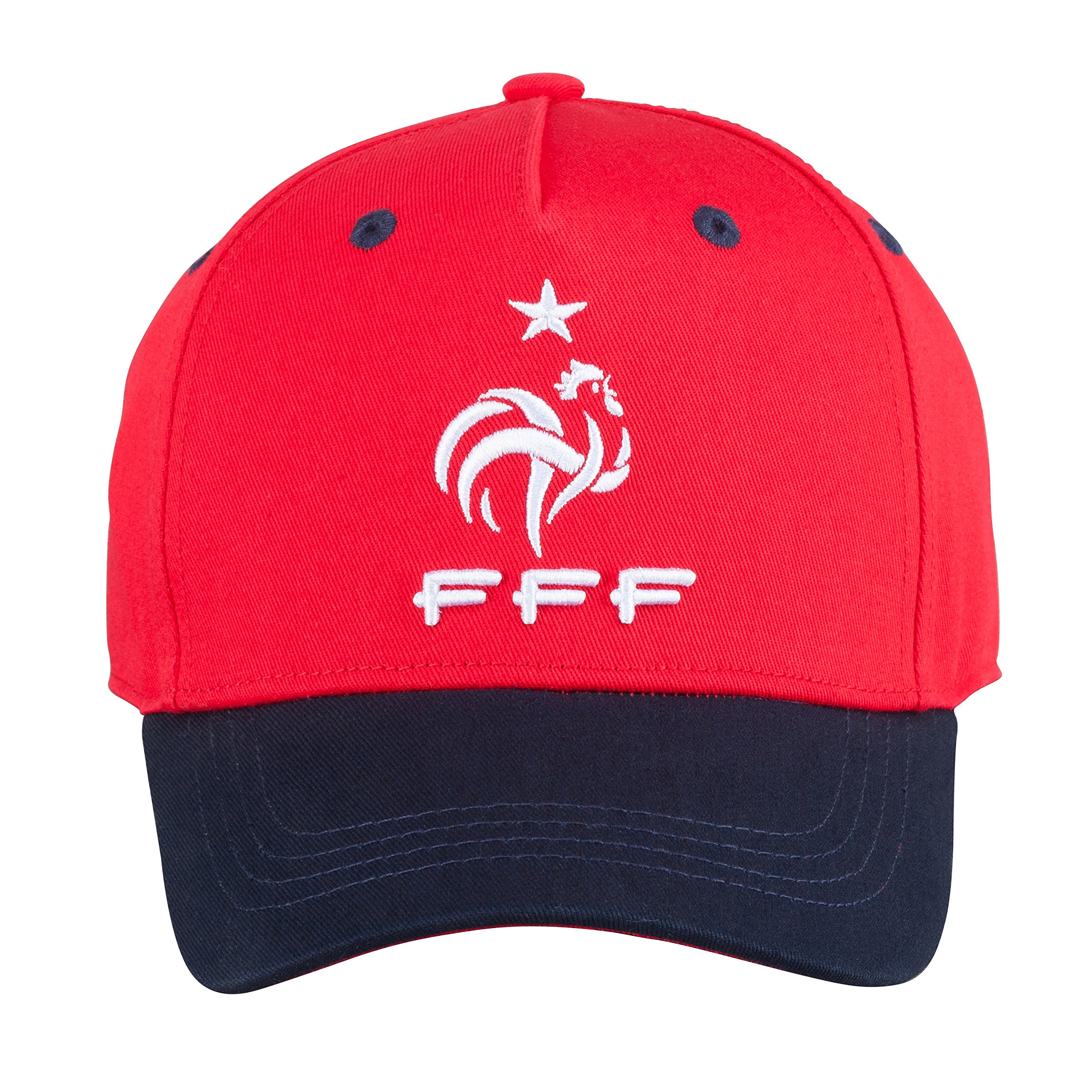 Casquette Coton Taille Réglable Adulte Casquette Officielle Equipe De France FFF - Coton - Taille Réglable Adulte Casquette France Homme