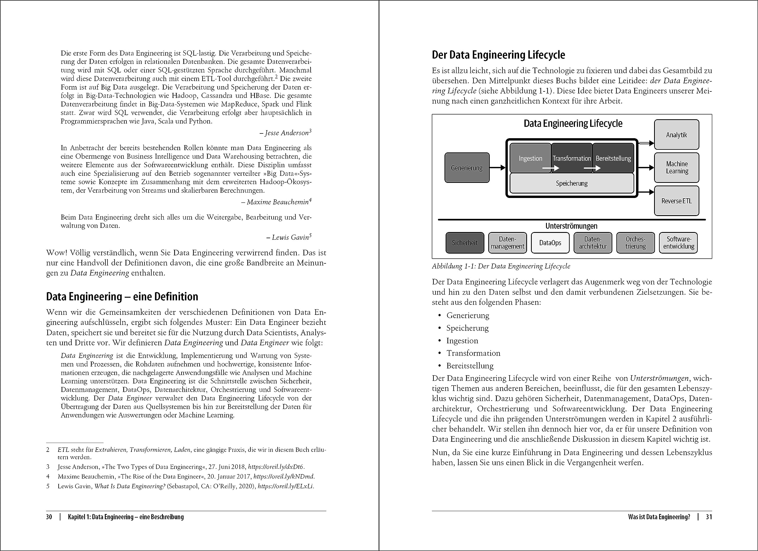 Handbuch Data Engineering: Robuste Datensysteme planen und erstellen