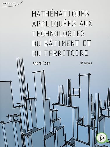 Mathématiques appliquées aux technologies du bâtiment et du territoire