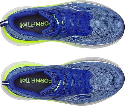 Saucony Men's Tempus 2 Sneaker, Lapis/White, 14